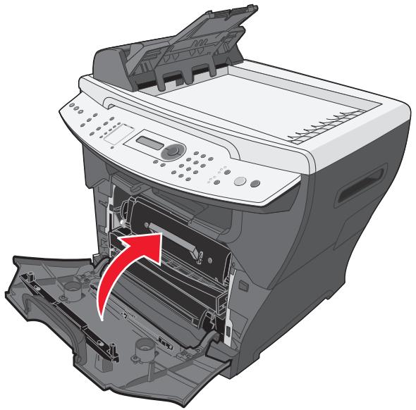 LEXMARK X342N - Elimination d'un bourrage papier - 6
