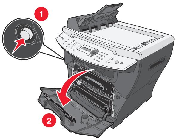 LEXMARK X342N - Remplacement du photoconducteur - 1