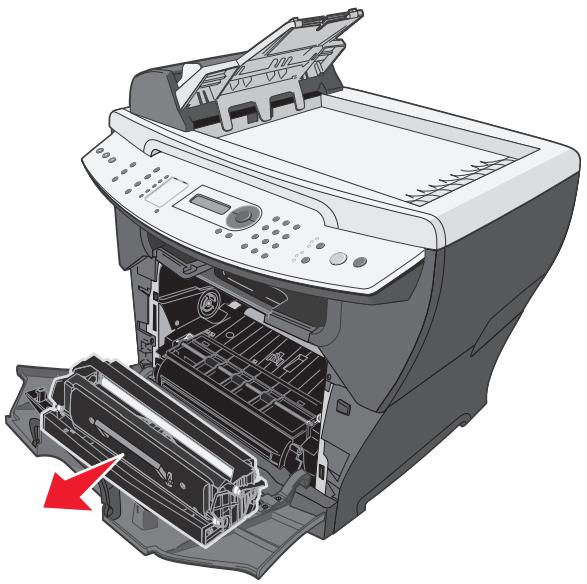 LEXMARK X342N - Nettoyage de l'intérieur du MFP - 2