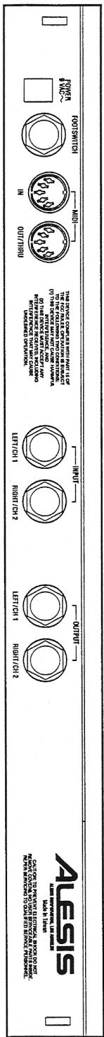 ALESIS MIDIVERB 4 - Spécifications 67 - 1