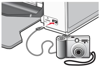 LEXMARK X5075 - Utilisation d'un appareil photo numérique compatible pictbridge pour contrôler l'impression de photos - 1
