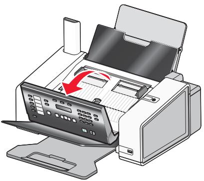 LEXMARK X5075 - Retrait d'une cartouche usagée - 1