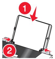 LEXMARK X5075 - Chargement du papier - 1
