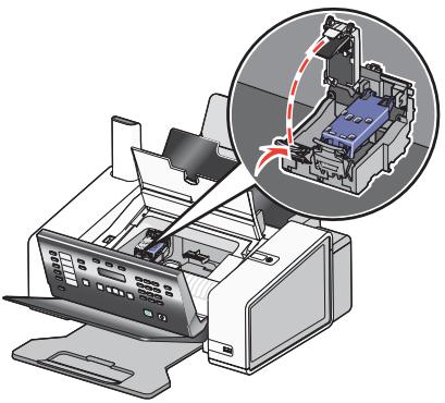 LEXMARK X5075 - Retrait d'une cartouche usagée - 3