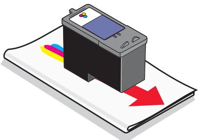 LEXMARK X5075 - Essuyage des buses et des contacts des cartouches - 1