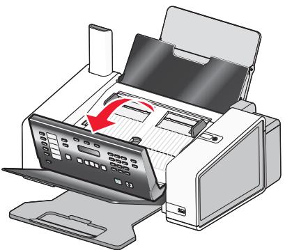 LEXMARK X5075 - Bourrage papier dans le dispositif d'alimentation automatique de documents - 1