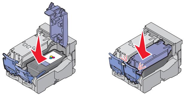 LEXMARK X5320 - Installation des cartouches - 4