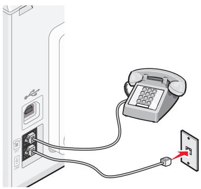 LEXMARK X5320 - Connexion à un téléphone - 3