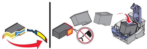 LEXMARK X5320 - Installation des cartouches - 3