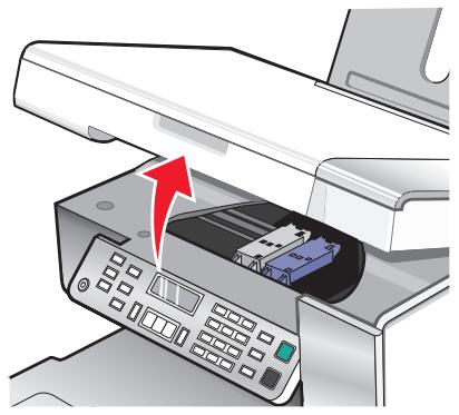 LEXMARK X5320 - Retrait d'une cartouche usagée - 1