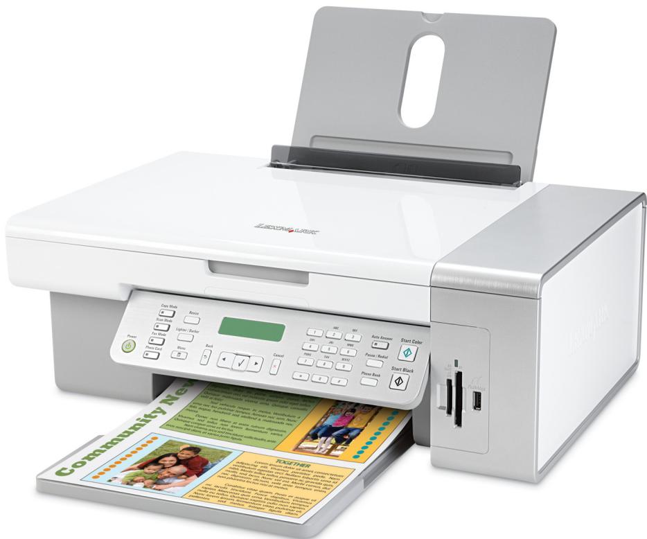 LEXMARK X5320 - Guide de l'utilisateur de l'imprimante 5300 Series - 1
