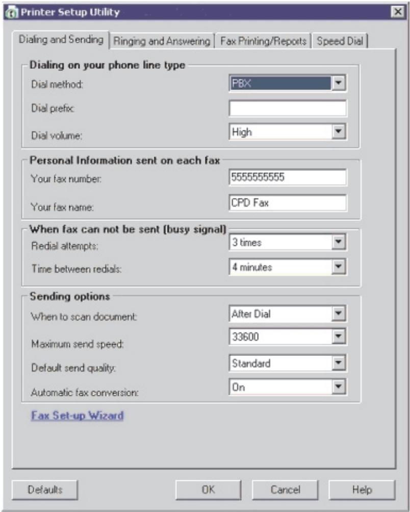 LEXMARK X5320 - Personnalisation des paramètres à l'aide de l'Utilitaire de configuration du télécopieur - 1