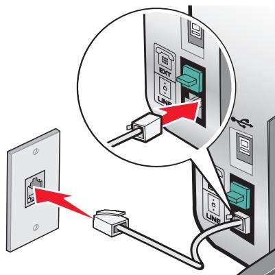 LEXMARK X5320 - Connexion à un répondeur - 1