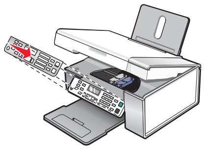 LEXMARK X5340 - Installation d'un panneau de commandes dans une autre langue - 2