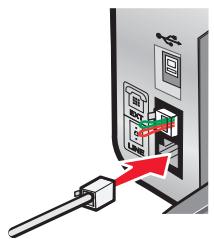 LEXMARK X5340 - Connexion directe à une prise téléphonique murale allemande - 1