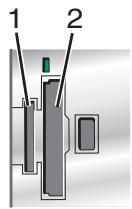 LEXMARK X5340 - Insertion d'une carte mémoire - 1