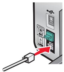 LEXMARK X5340 - Connexion directe à une prise téléphonique murale - 1