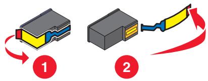 LEXMARK X5435 - Vérifiez les cartouches - 1