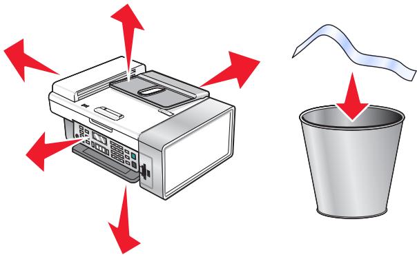 LEXMARK X5435 - Remarques : - 1