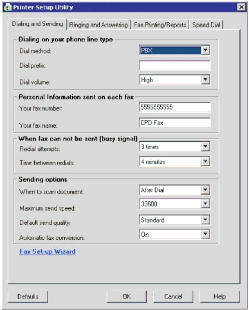 LEXMARK X5435 - Personnalisation des paramètres à l'aide de l'outil de configuration du télécopieur - 1
