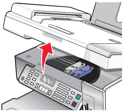 LEXMARK X5435 - Retrait d'une cartouche usagée - 1
