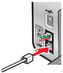 LEXMARK X5435 - Connexion directe à une prise téléphonique murale allemande - 1