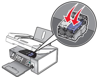 LEXMARK X5435 - Déblocage du chariot - 1