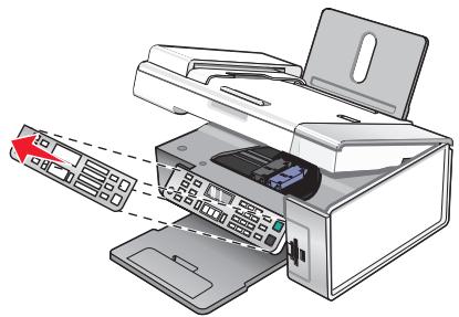 LEXMARK X5435 - Installation d'un panneau de commandes dans une autre langue - 1