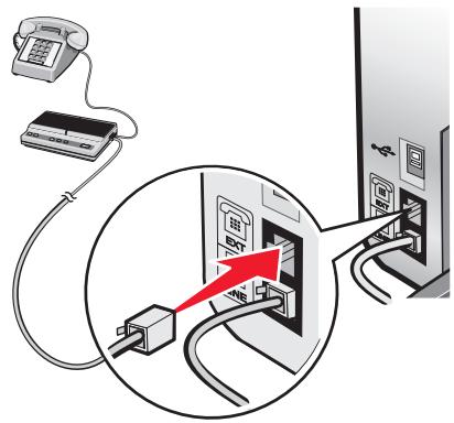 LEXMARK X5435 - Connexion à un répondeur - 4