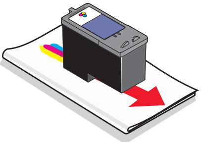 LEXMARK X5435 - Essuyage des buses et des contacts des cartouches - 1