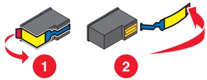 LEXMARK X5435 - Vérifiez les cartouches - 1