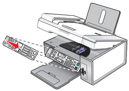 LEXMARK X5435 - Installation d'un panneau de commandes dans une autre langue - 2