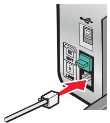 LEXMARK X5435 - Connexion directe à une prise téléphonique murale - 1