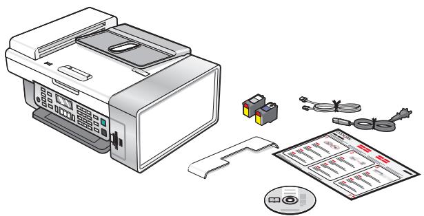 LEXMARK X5435 - Configuration de l'imprimante pour une utilisation autonome - 1