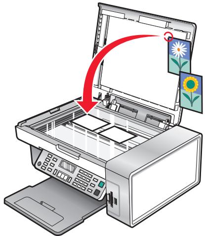 LEXMARK X5435 - Numérisation simultanée de plusieurs photos à l'aide de l'ordinateur - 1