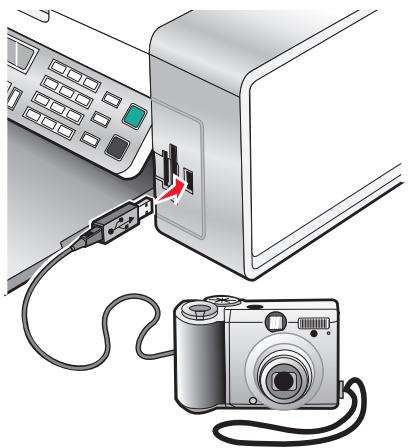 LEXMARK X5435 - Utilisation d'un appareil photo numérique compatible pictbridge pour contrôler l'impression de photos - 1