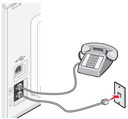 LEXMARK X5435 - Connexion à un téléphone - 3
