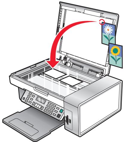 LEXMARK X5495 - Numérisation simultanée de plusieurs photos à l'aide de l'ordinateur - 1