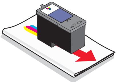 LEXMARK X5495 - Essuyage des buses et des contacts des cartouches - 1