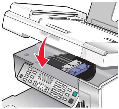 LEXMARK X5495 - Installation des cartouches - 5