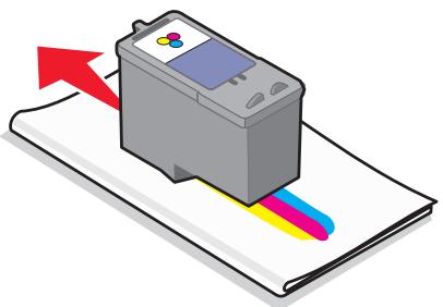 LEXMARK X5650 - Essuyage des buses et des contacts des cartouches - 1