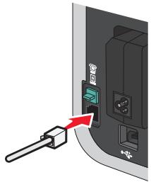 LEXMARK X5650 - Connexion directe à une prise téléphonique murale - 1
