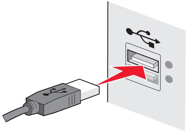 LEXMARK X5650 - Vérifiez le cable USB. - 1