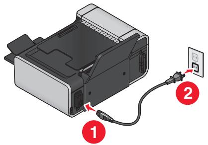 LEXMARK X5650 - DéCONNECTEZ ET RECONNECTEZ LE CABLE D'ALIMENTATION. - 1