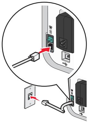 LEXMARK X5650 - Connexion à un ordinateur équipé d'un modem - 1