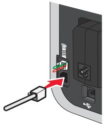 LEXMARK X5650 - Connexion directe à une prise téléphonique murale allemande - 1