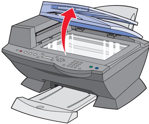 LEXMARK X6170 - Copie à l'aide du panneau de commandes et du scanner - 1