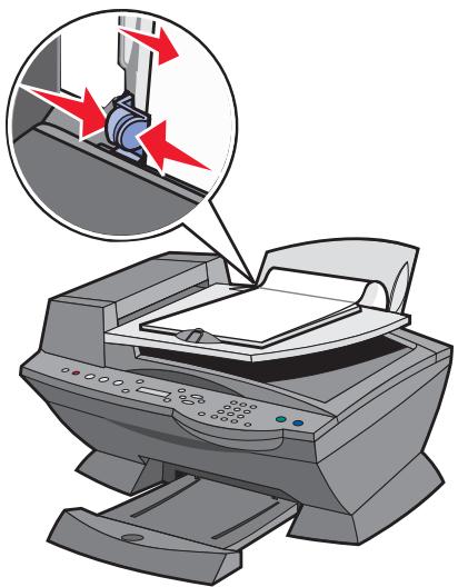 LEXMARK X6170 - Chargement du papier dans le support papier - 2