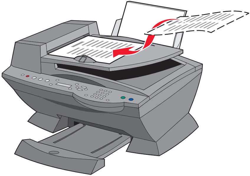 LEXMARK X6170 - Numérisation à l'aide du logiciel de l'imprimante Tout en un et du dispositif d'alimentation automatique de documents - 1