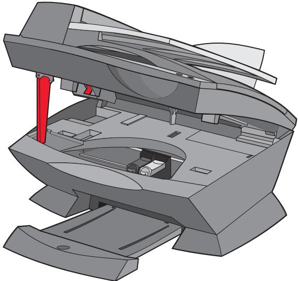 LEXMARK X6170 - Remplacement des cartouches d'encre - 1